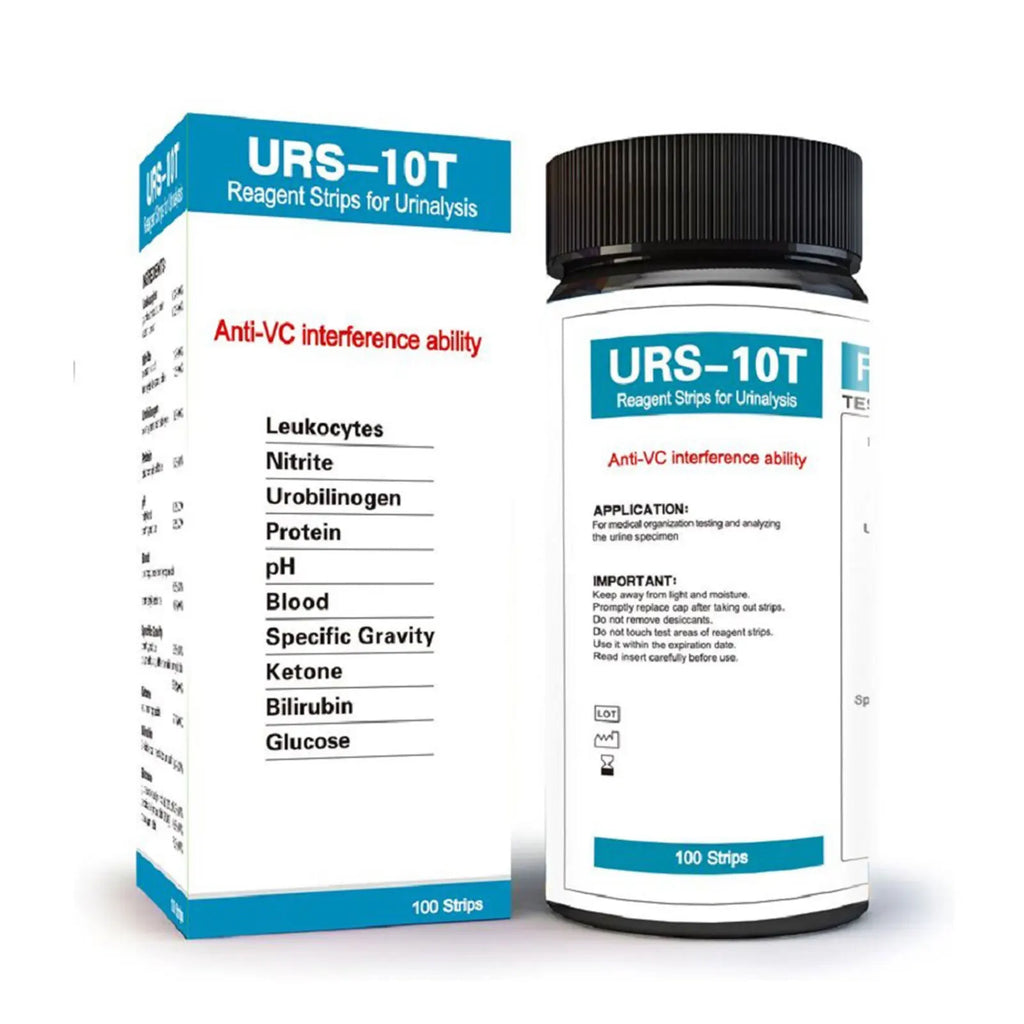 VIBE 100-Pc Multi-Parameter Urine Reagent Test Strips