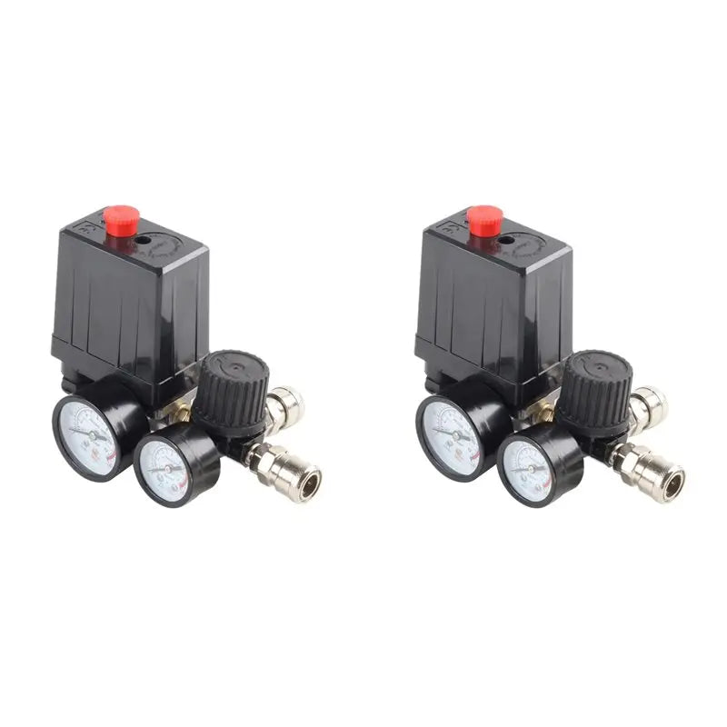 2-Pack Air Compressor Pressure Control Switch 220V 0-180 PSI