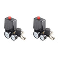 2-Pack Air Compressor Pressure Control Switch 220V 0-180 PSI