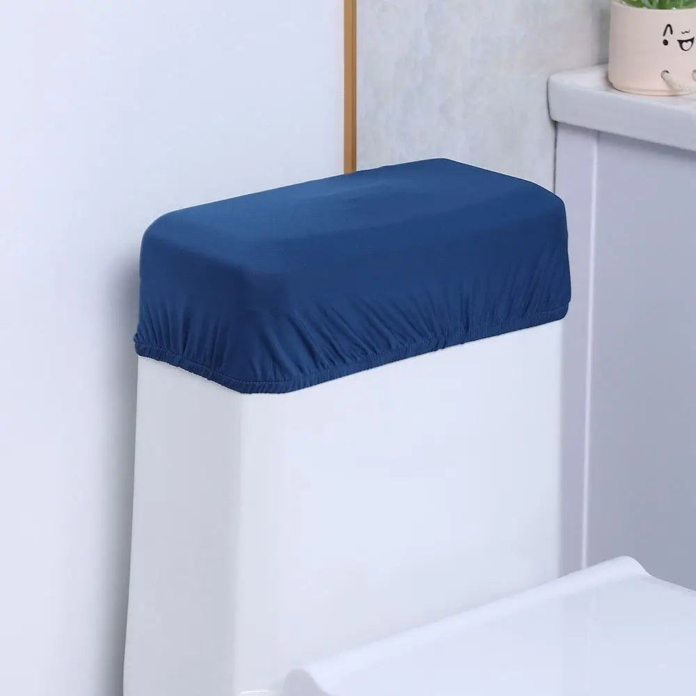 Stretch Washable Toilet Tank Dust Cover – Universal Fit