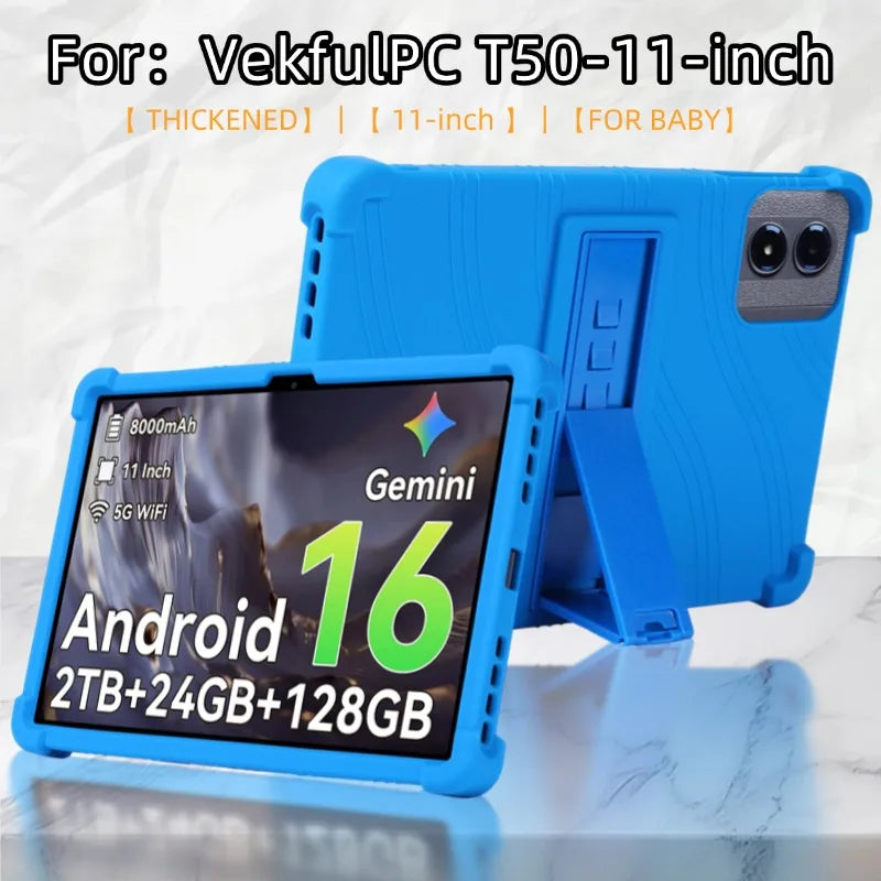 Soft TPU Silicone Case for 11" VekfulPC T50 Tabwee Teclast Tablet