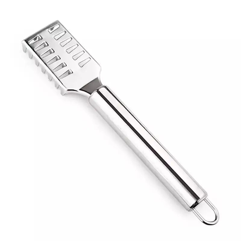 Stainless Steel Fish Scaler – Sawtooth Scale Remover Tool