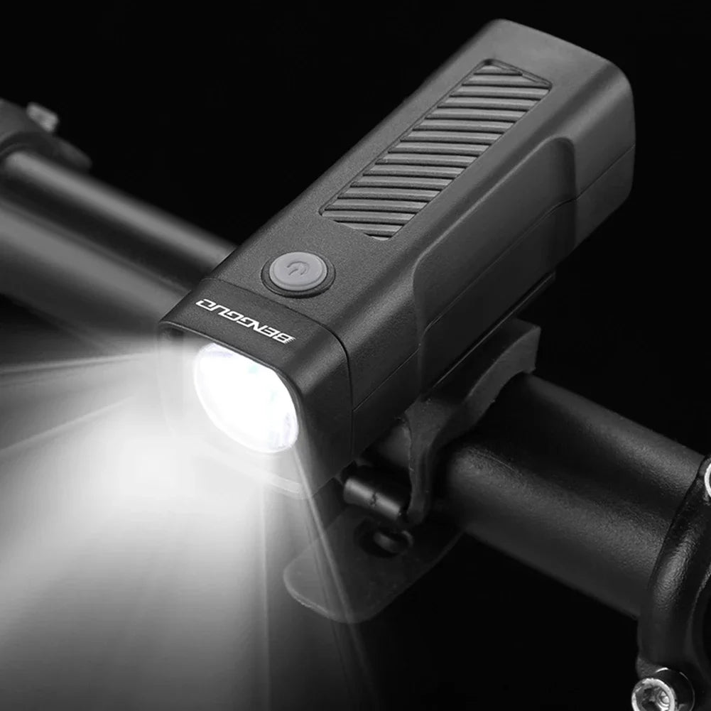 USB Rechargeable LED Bike Headlight 100LM – IPX5 Waterproof