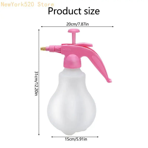 1.5L Manual Pressure Sprayer – Brass Nozzle Garden & Car Wash