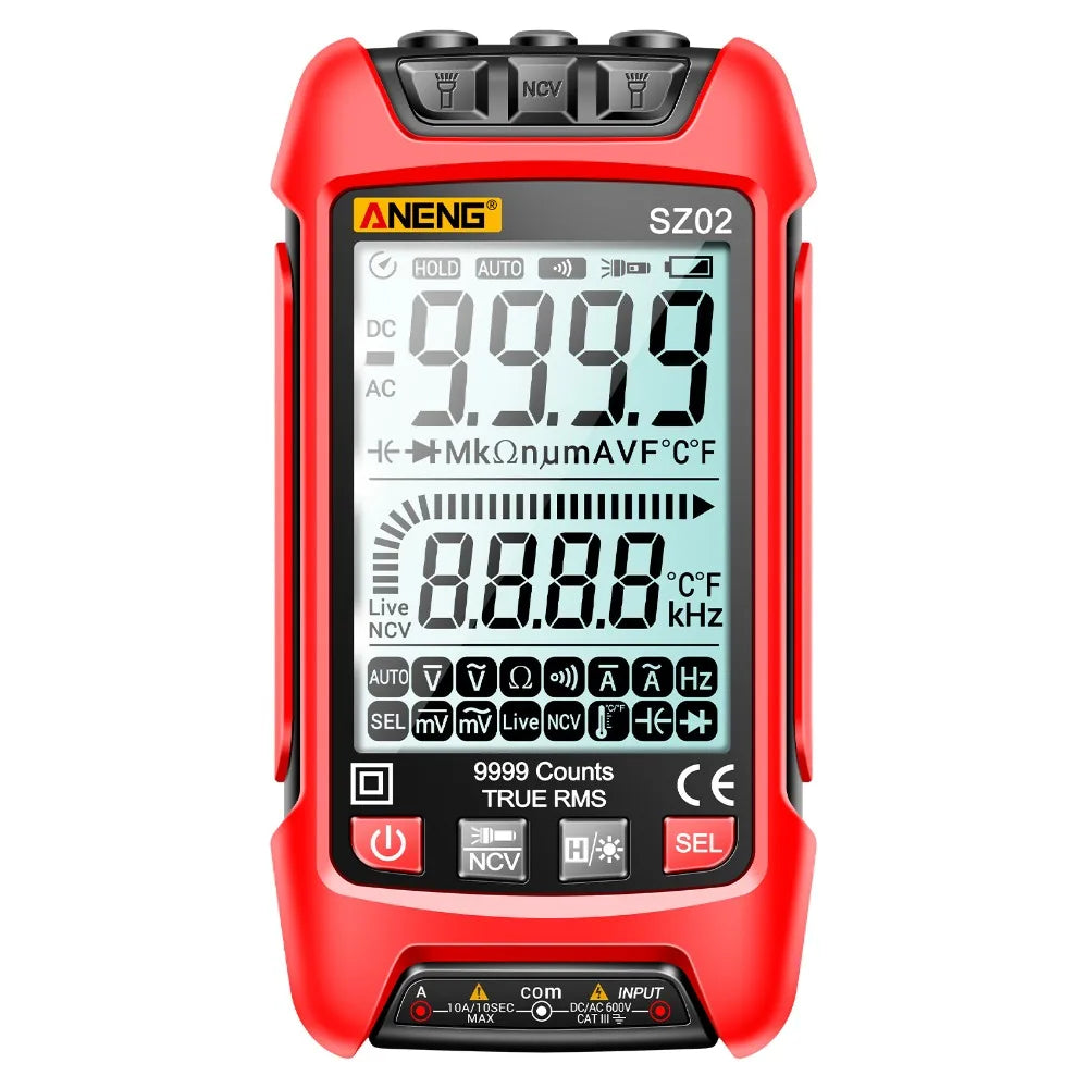VIBE 9999 Count True RMS Auto Range Digital Multimeter