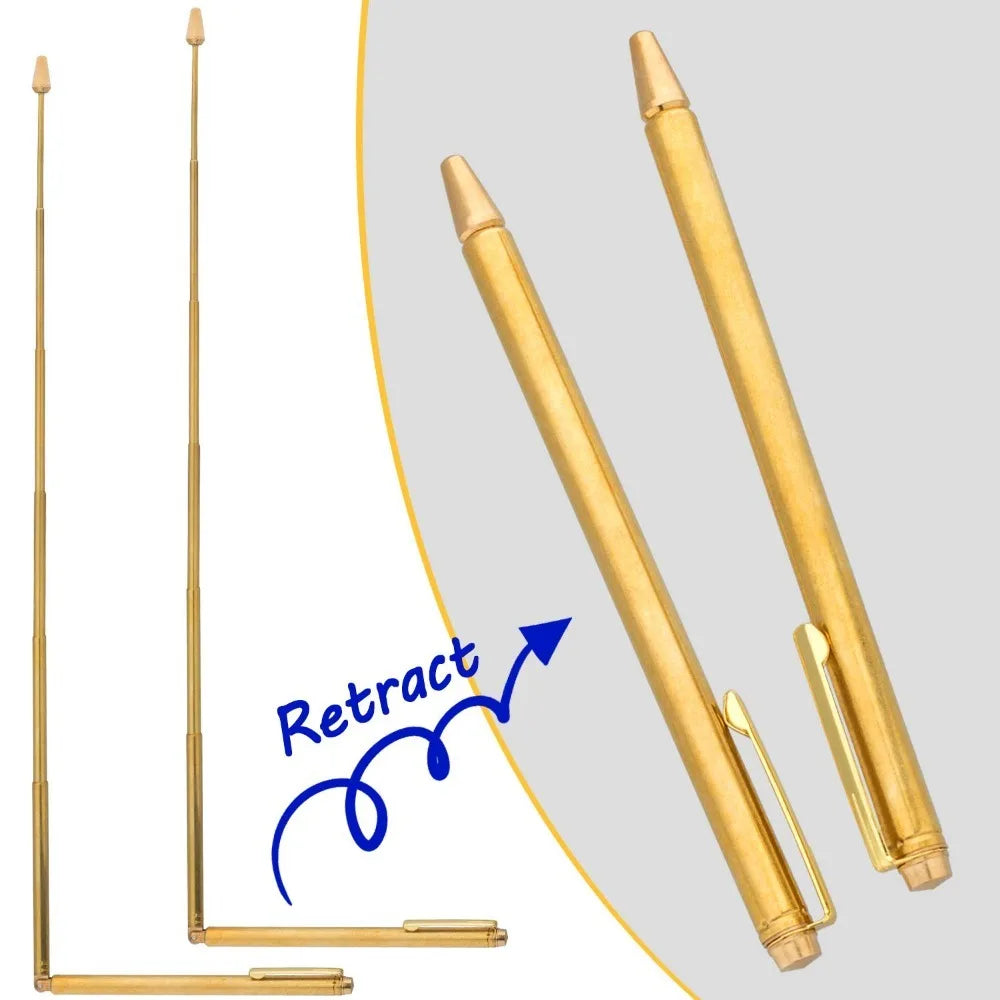 2PCS Pure Copper Dowsing Rods – Ghost Hunting & Divining