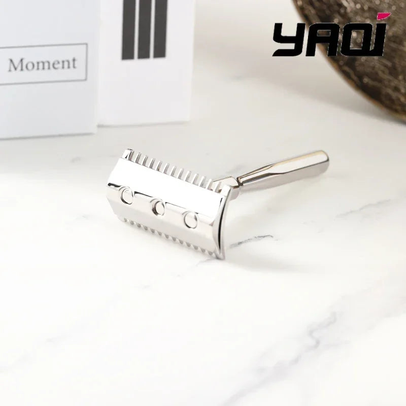 Yaqi Pagoda Mirabilis Stainless Steel Safety Razor for Men