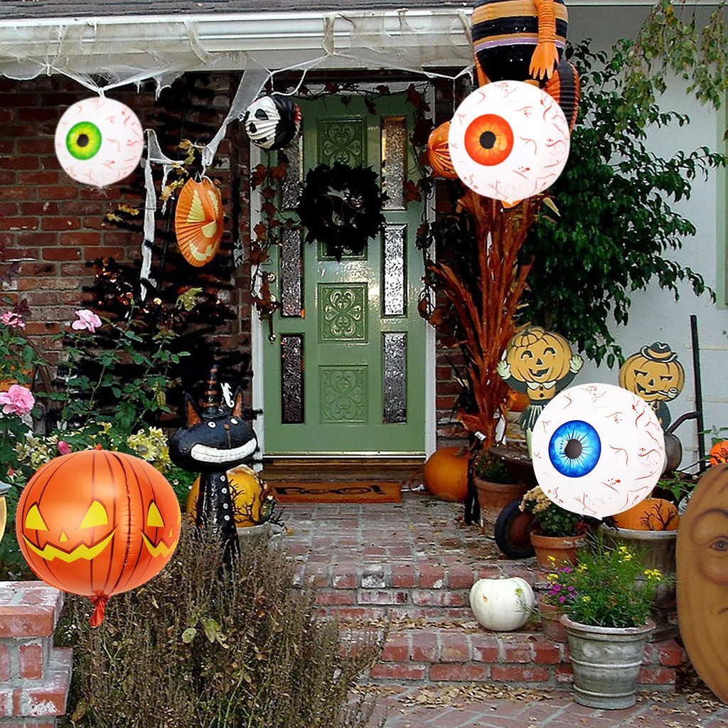 55CM 4D Inflatable Halloween Eyeball Balloon Decoration