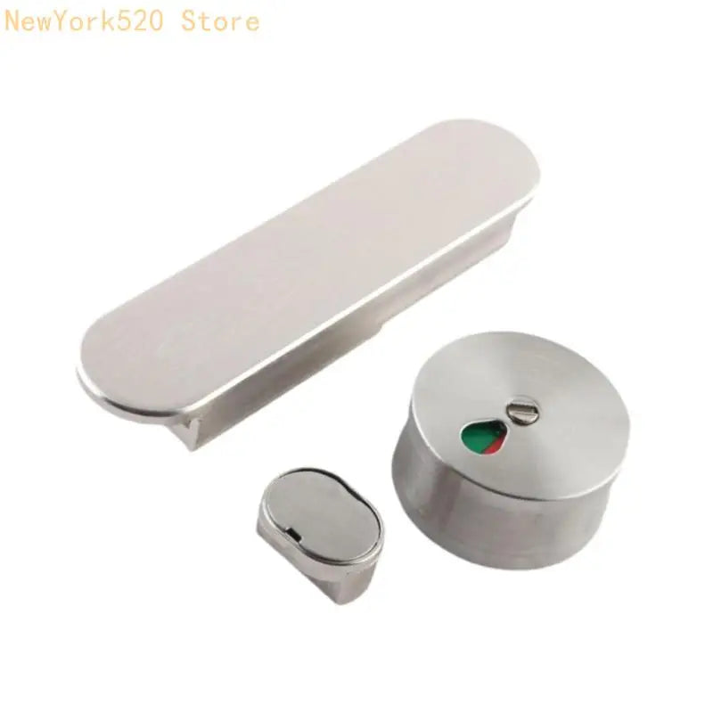 Zinc Alloy Sliding Bolt Privacy Lock with Occupancy Indicator