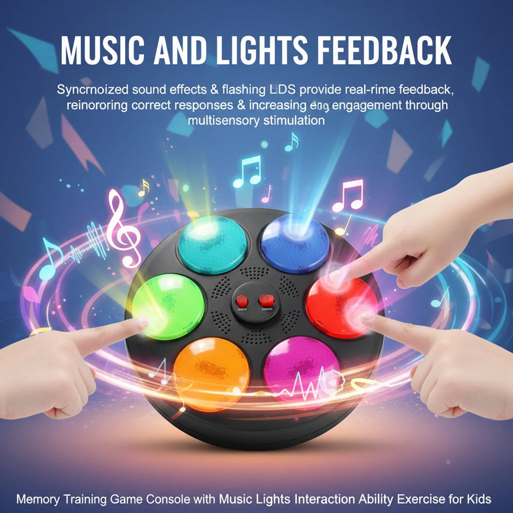 Memory Training Game Console – Interactive Toy with Lights