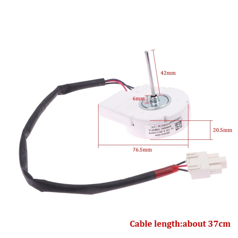 Refrigerator Fan Motor DC 12V 4.5W 2150RPM – 50240401000K