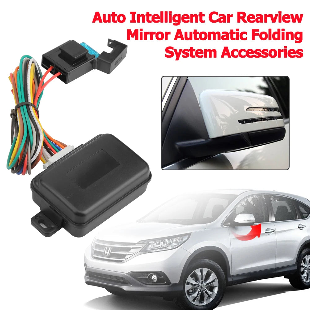 Car Side Mirror Auto Folding System with Connecting Cable