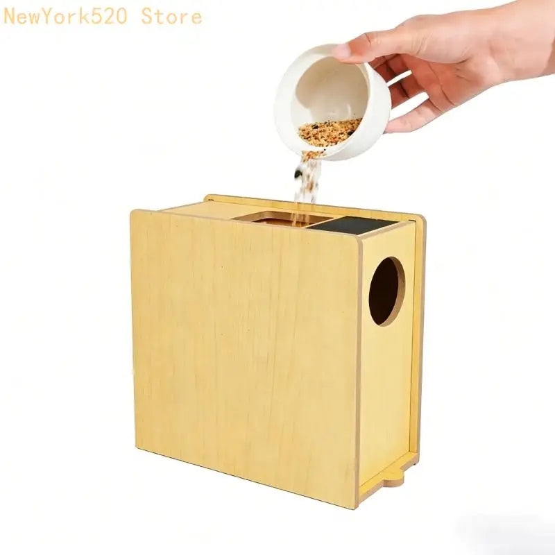 Manual Bird Seed Husker with Detachable Cleaner | Large