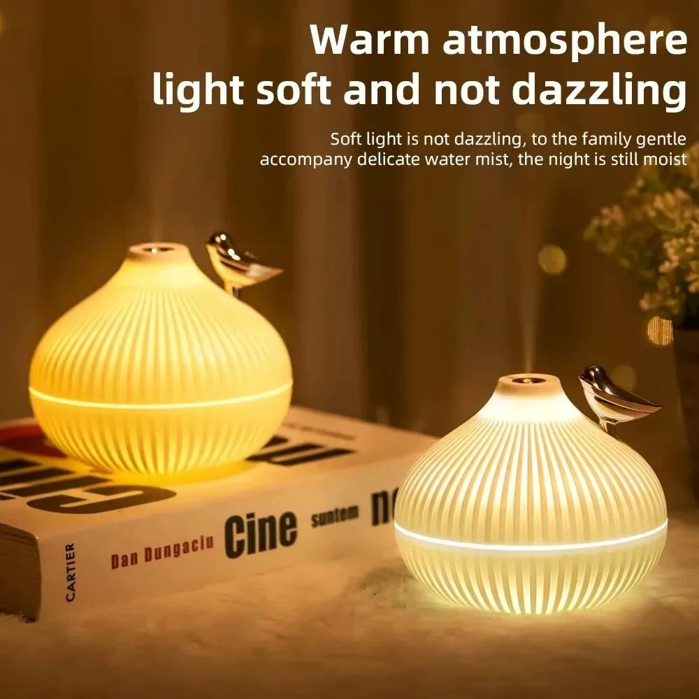 VIBE Onion USB Mini Humidifier Night Light 300ml | Quiet Mist