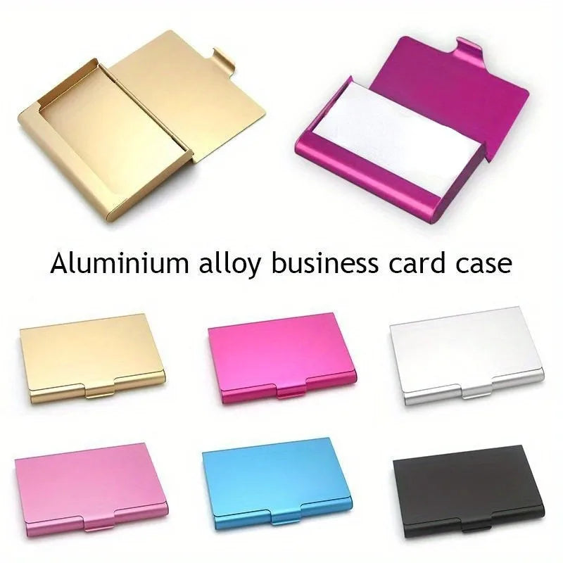 Metal Business Card Holder Case – Sleek Professional Wallet