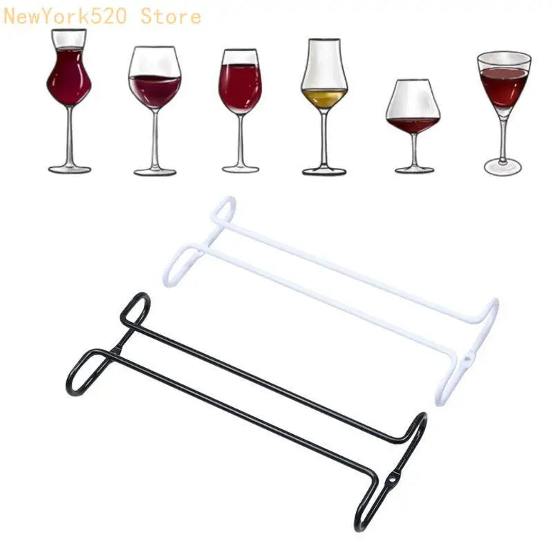 Under Cabinet Wine Glass Holder – Stainless Steel Rack