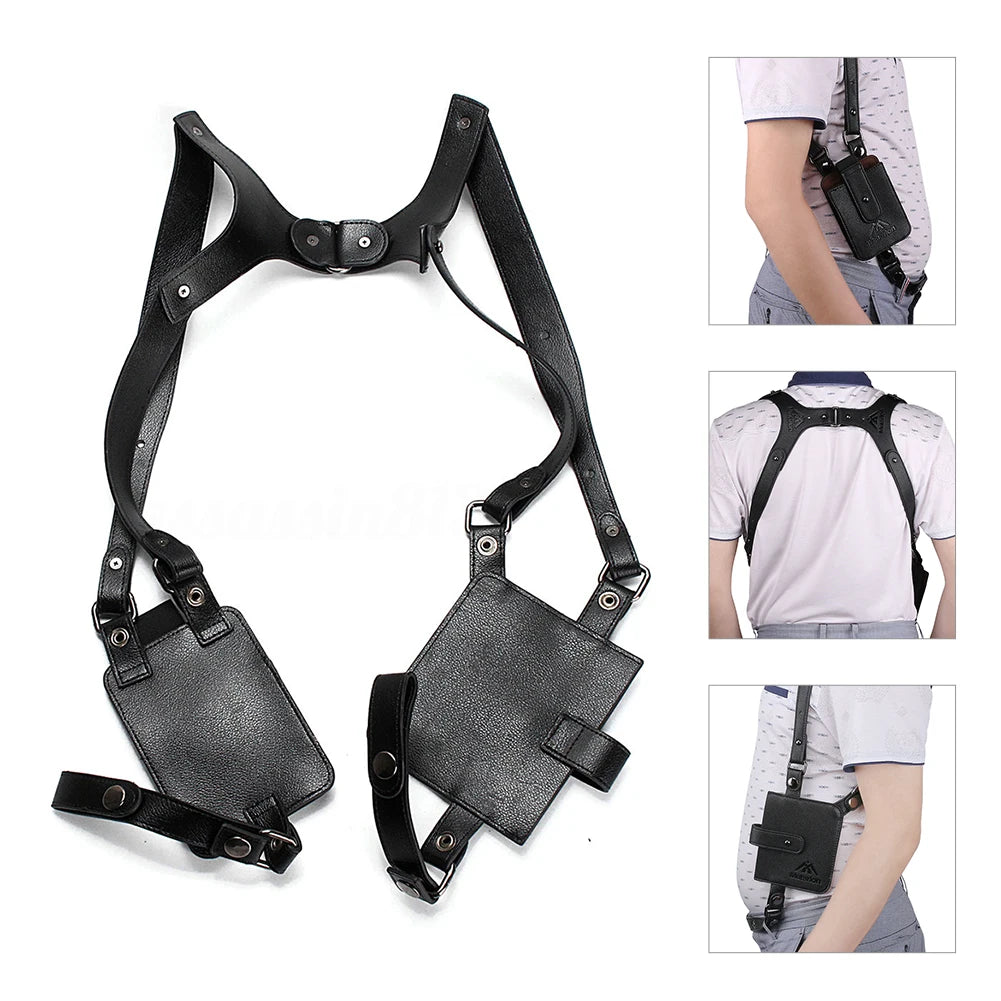 PU Leather Anti-Theft Underarm Shoulder Holster Bag | VIBE