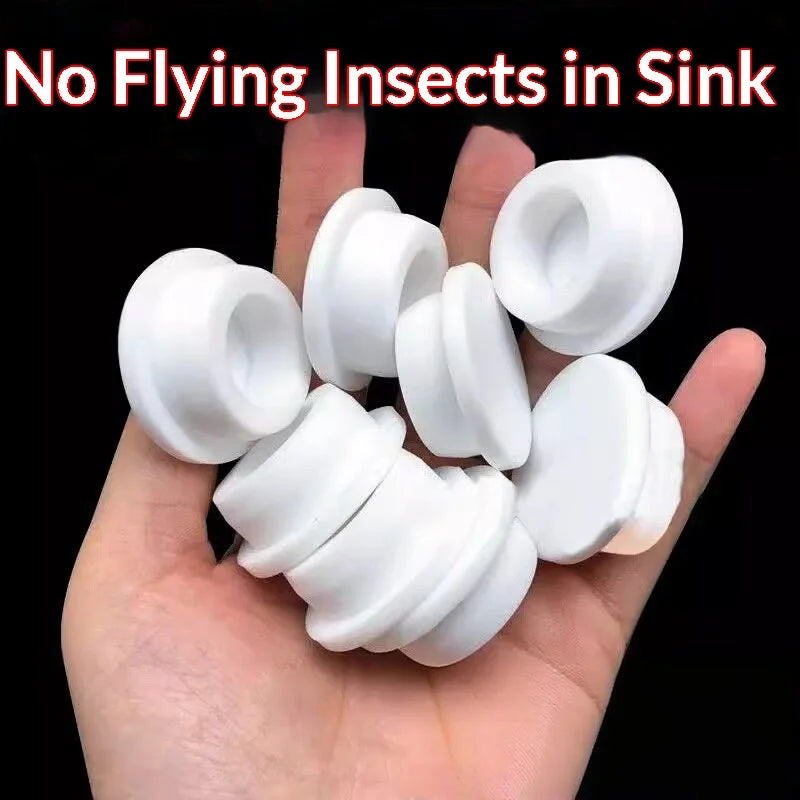 Silicone Sink Overflow Hole Stopper – Odor & Insect Seal