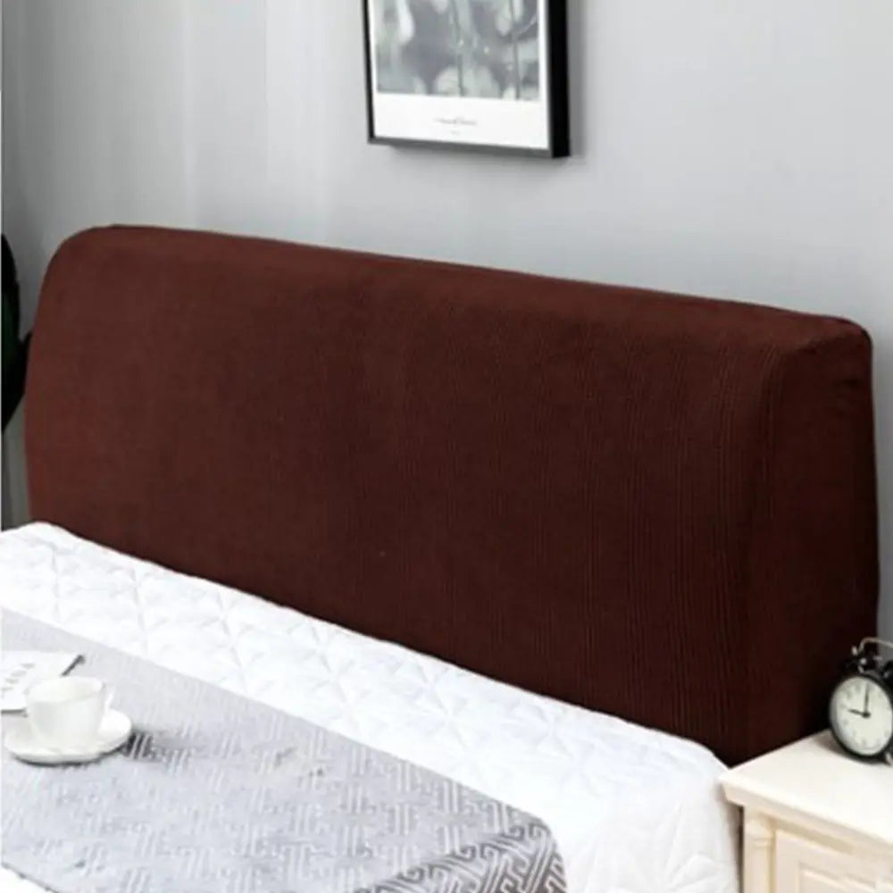 Thickened Bed Headboard Cover Dustproof Polyester Slipcover