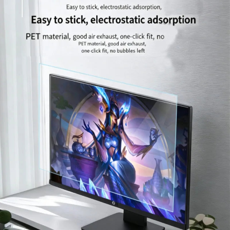 2-Pack HD Matte Anti-Glare Screen Protector Film 11"–24" Monitor