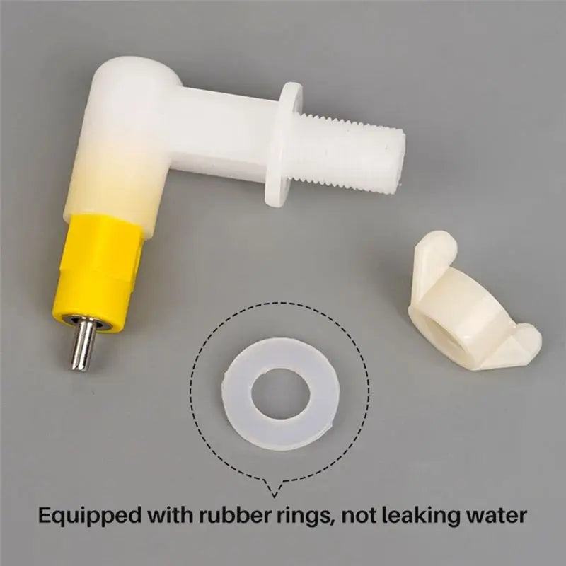 10-Pack Automatic Chicken Water Nipple Drinkers – Leak-Proof