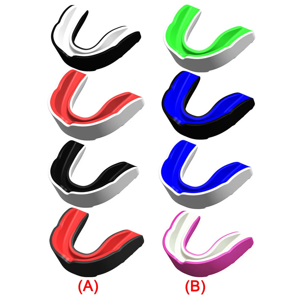 Sports Mouth Guard EVA Slim Fit Boxing MMA Football 4-Pack