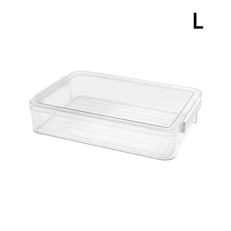 Stackable Clear Plastic Document Storage Box – BPA-Free