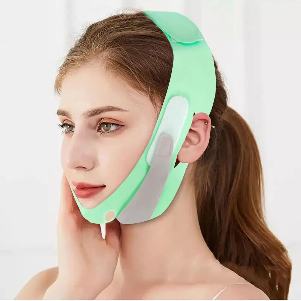 V-Shape Face Lifting Bandage – Chin & Cheek Contouring Belt