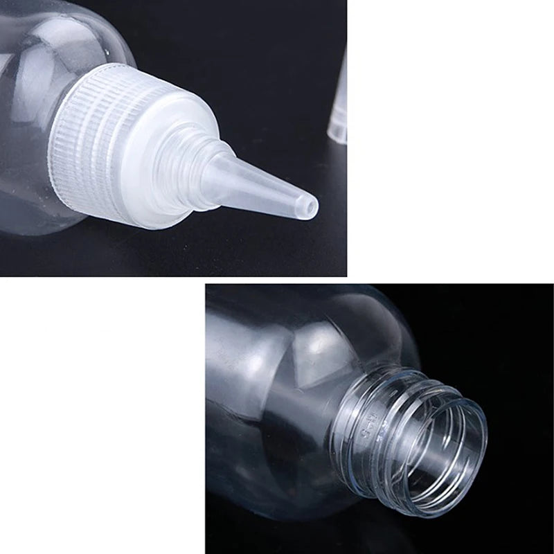 Plastic Squeeze Dropper Bottles with Screw Cap 10–200ml