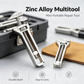 EDC Mini Keychain Adjustable Wrench Multi-Tool – Zinc Alloy