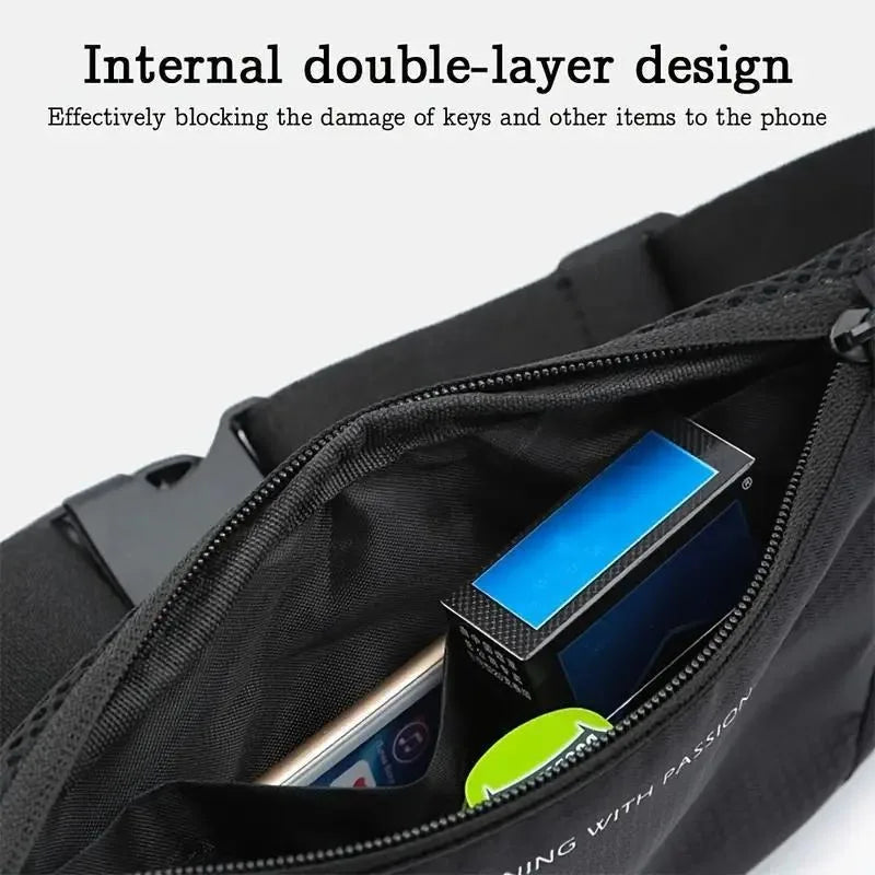 Women's Lightweight Fanny Pack with Water Bottle Holder