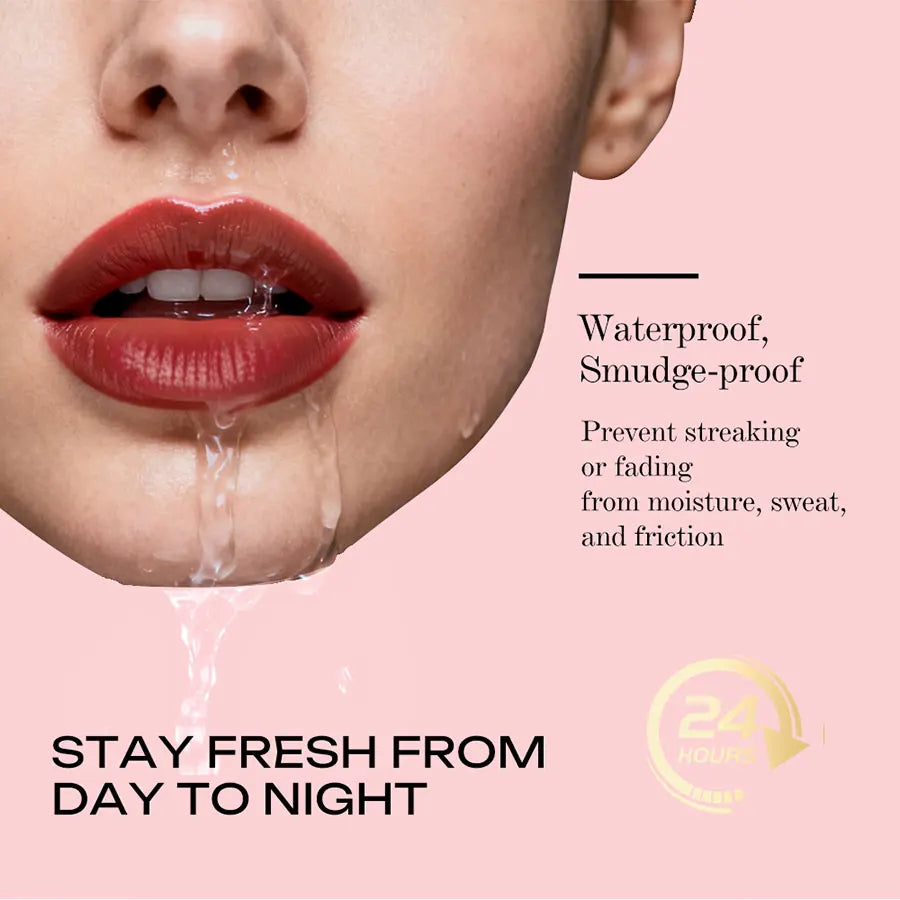 Velvet Matte Lipstick – High-Pigment Long-Lasting Waterproof