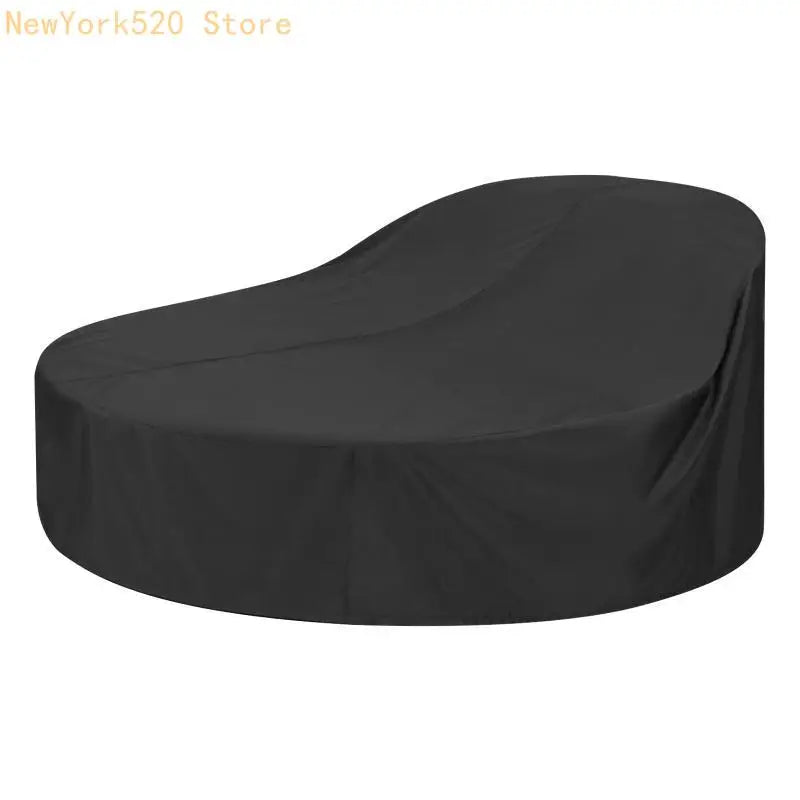Waterproof Round Outdoor Daybed Cover 90x33 in – 210D Oxford