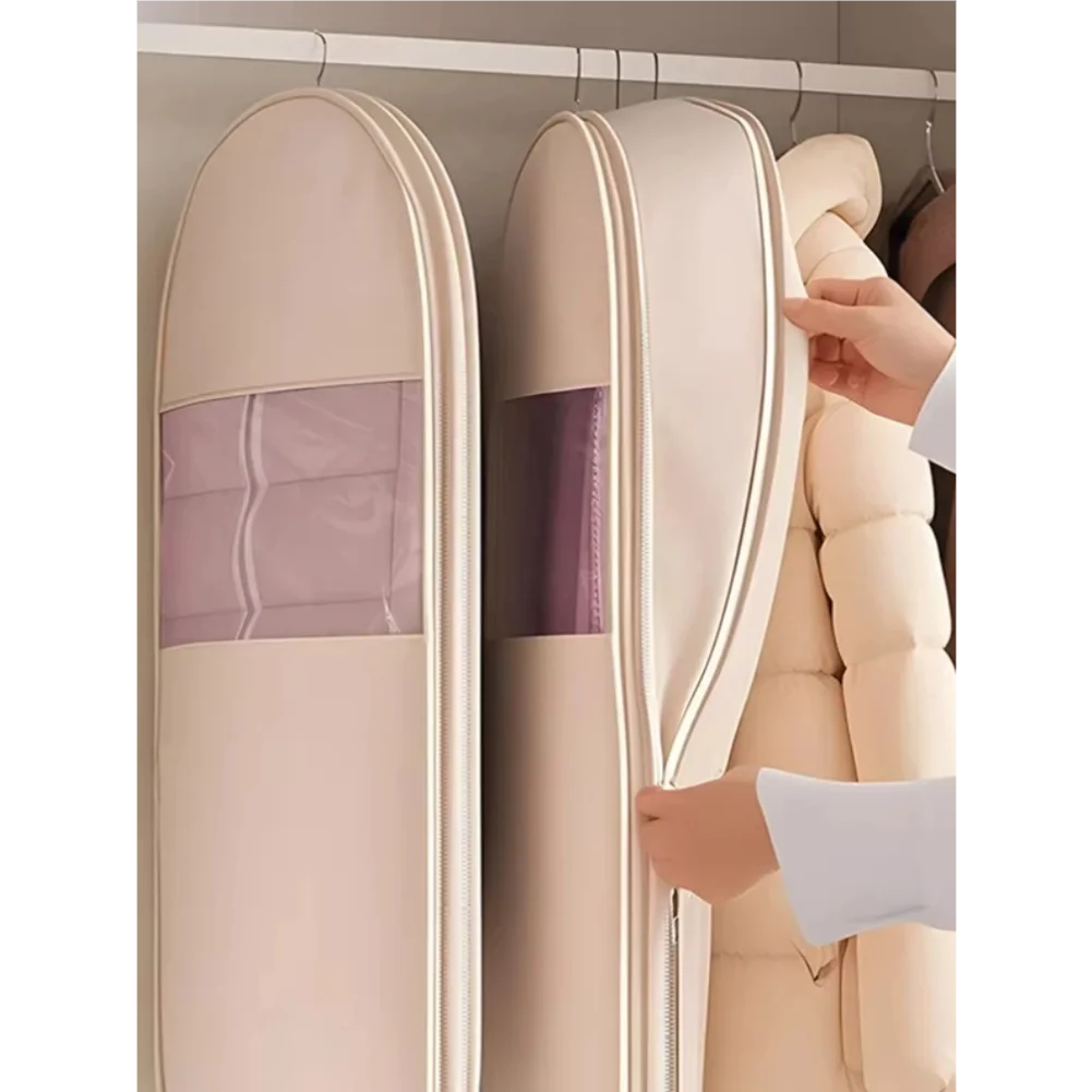 Down Jacket Compression Hanging Storage Bag | Dust Cover