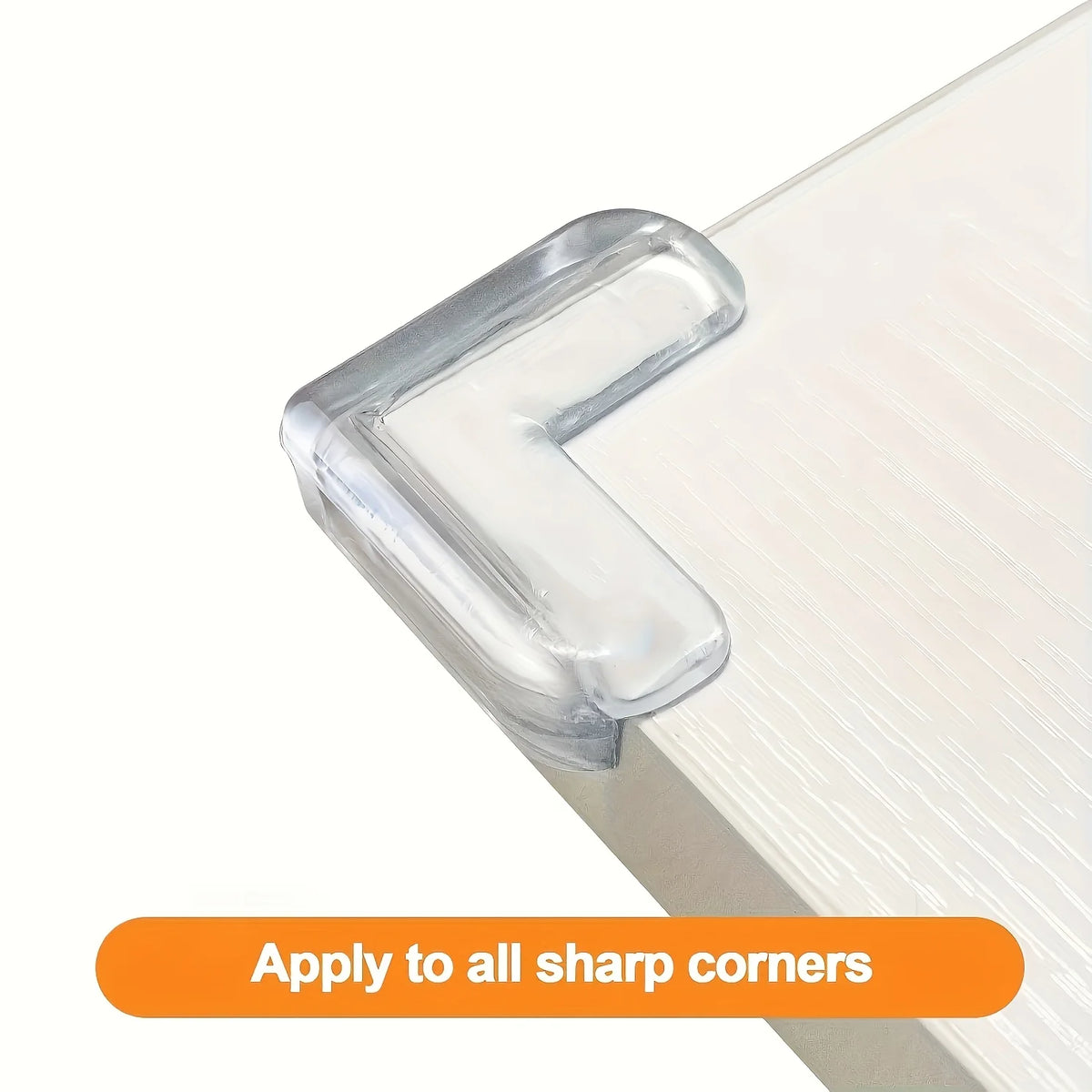 Transparent Silicone Corner Protectors – Edge Guards 4/8/12pc