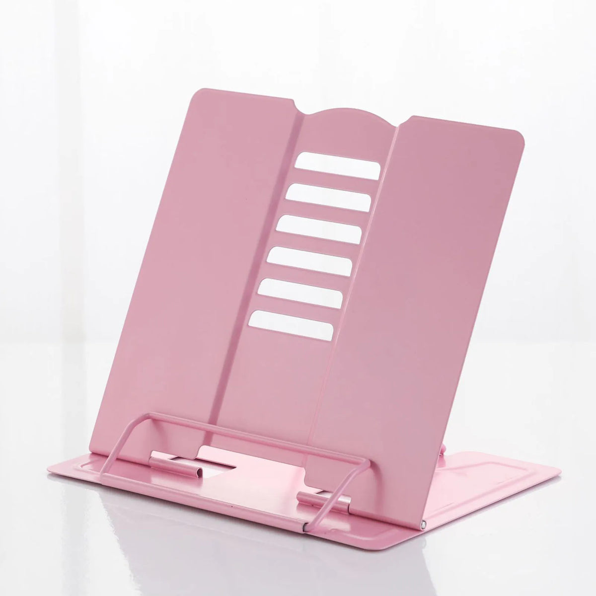 Metal Adjustable Book Stand – 6 Positions, Cookbook & Study