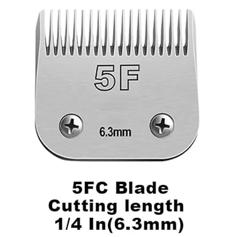 Professional Pet Clipper Blade – Fits Andis, Oster A5 & Wahl KM