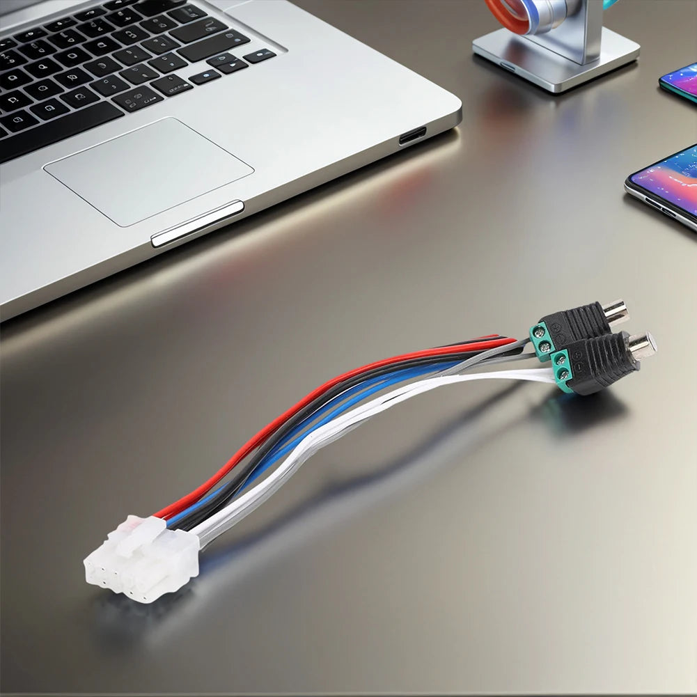 10-Pin Wire Harness RCA Jack for Dual TBX10A Car Amplifier