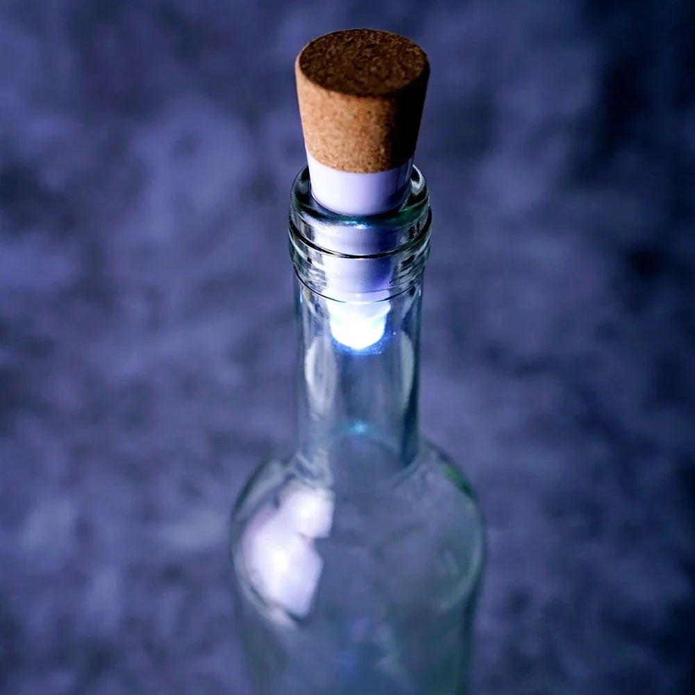USB LED Wine Bottle Cork Light – Party & Wedding Décor