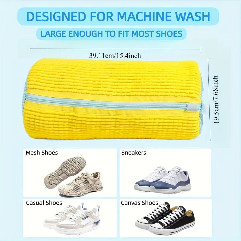 Sneaker Washing Machine Bag – Reusable Shoe Laundry Bag