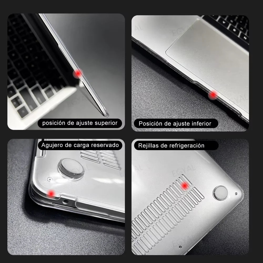 EGYAL Printed MacBook Case – Air 13 M1 M2 / Pro 14 16 M3 M4