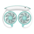 VIBE Portable USB Neck Fan – Foldable 3-Speed Rechargeable