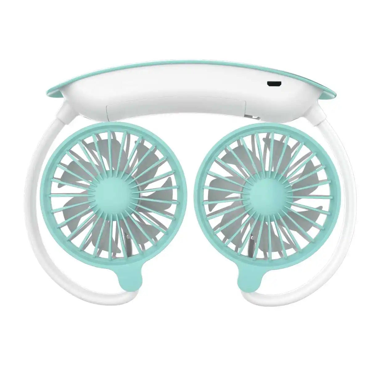 VIBE Portable USB Neck Fan – Foldable 3-Speed Rechargeable