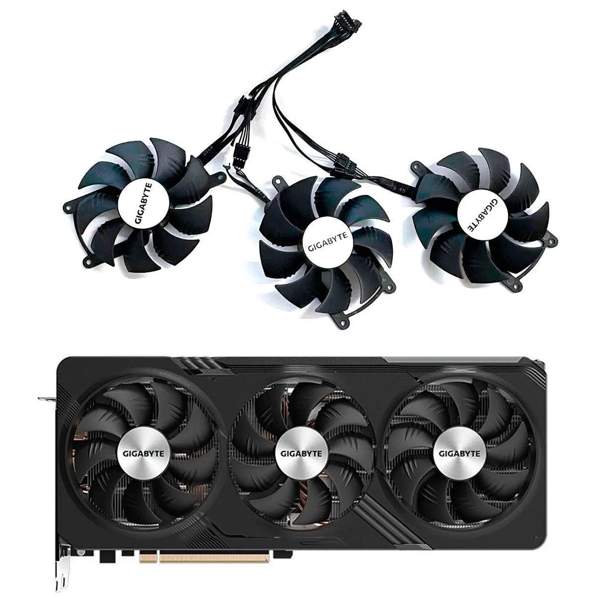 GA92S2U 6-Pin Triple GPU Cooling Fan – Gigabyte RX 7800XT 7900XT