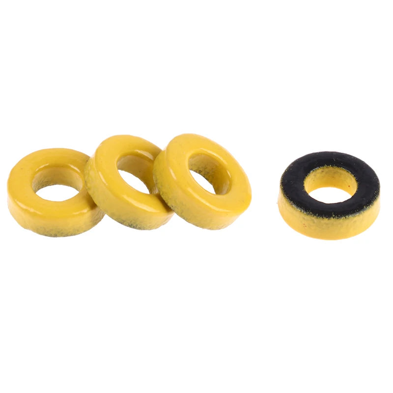 5-Pack T37-6 Iron Powder Toroid Core 9.5mm AL=3nH/N² RF HF