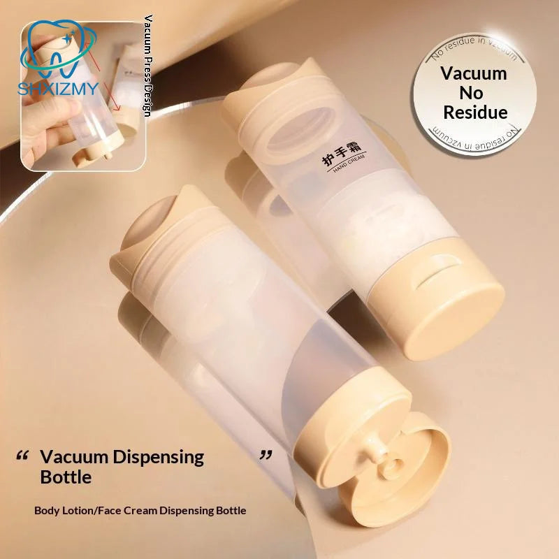 Vacuum Travel Dispenser Bottle – BPA-Free Leak-Proof 100ml