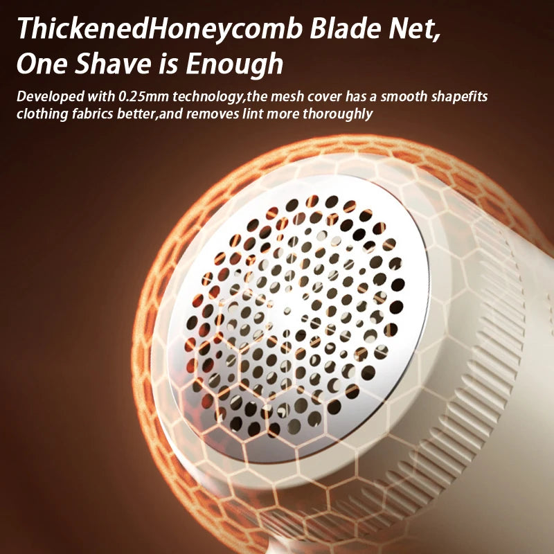Rechargeable Fabric Shaver Lint Remover – USB-C Charging