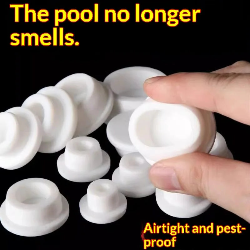Silicone Sink Overflow Hole Stopper – Odor & Insect Seal