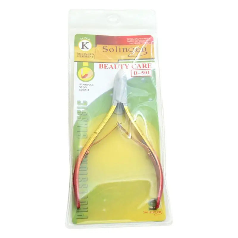 Stainless Steel Cuticle Nipper – Nail Manicure & Pedicure Trimmer