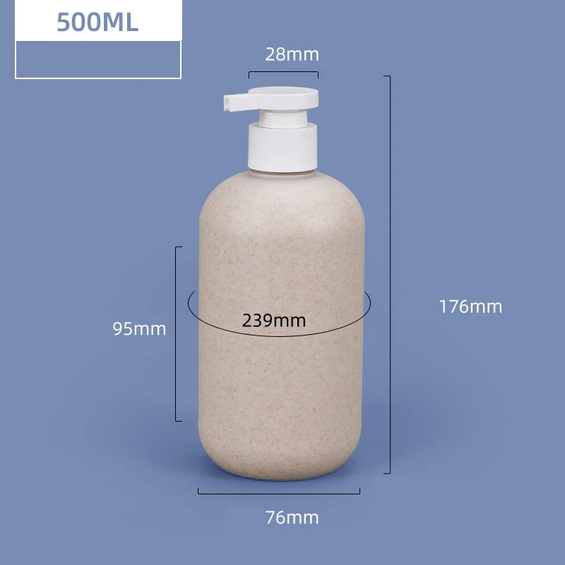 Refillable Foaming Soap Dispenser 250ml–500ml Bathroom Bottle
